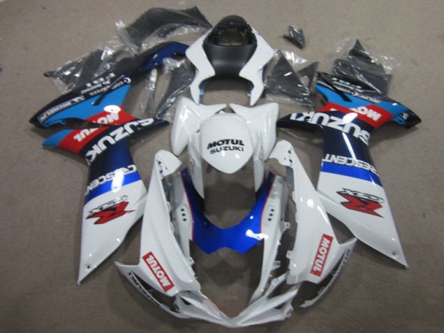 Suzuki GSXR 600 K11 2011-2021 - Branco Azul Motul