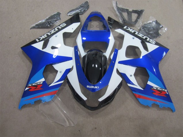 Suzuki GSXR 600 K4 2004-2005 - Azul Branco Suzuki GSXR 600 K4 2004-2005 - Azul Branco