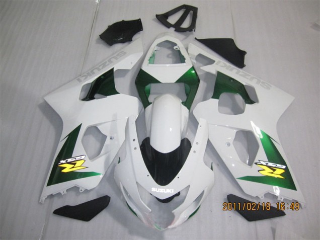 Suzuki GSXR 600 K4 2004-2005 - Branco Verde Suzuki GSXR 600 K4 2004-2005 - Branco Verde