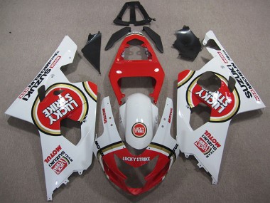 Suzuki GSXR 600 K4 2004-2005 - Vermelho Branco Lucky Strike Motul
