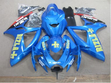 Suzuki GSXR 600 K6 2006-2007 - Azul Amarelo Rizla