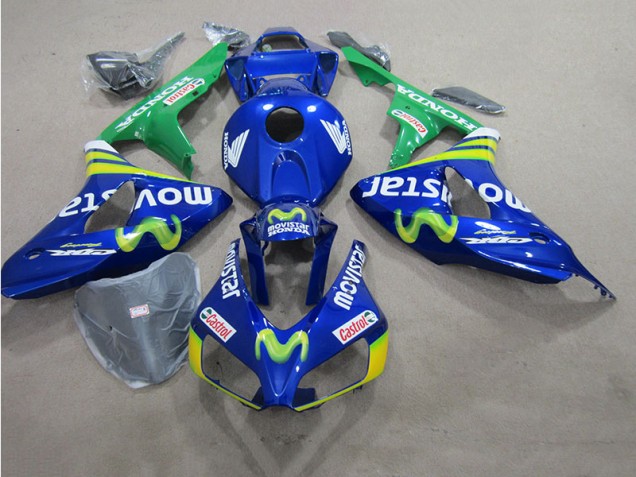 Suzuki GSXR 600 K6 2006-2007 - Azul Movistar Castrol Suzuki GSXR 600 K6 2006-2007 - Azul Movistar Castrol