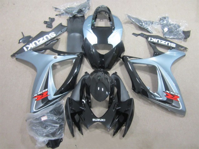 Suzuki GSXR 600 K6 2006-2007 - Preto Cinzento Suzuki GSXR 600 K6 2006-2007 - Preto Cinzento