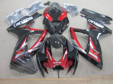 Suzuki GSXR 600 K6 2006-2007 - Preto Vermelho