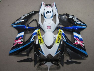 Suzuki GSXR 600 K8 2008-2010 - Branco Dark Dog 07