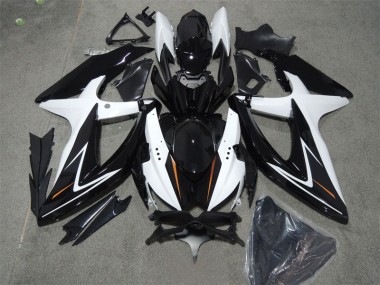Suzuki GSXR 600 K8 2008-2010 - Preto Branco