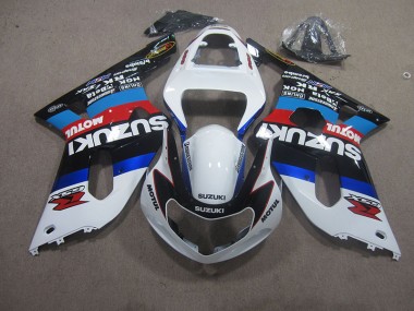 Suzuki GSXR 750 K1 K2 K3 2001-2003 - Branco Azul Vermelho Motul