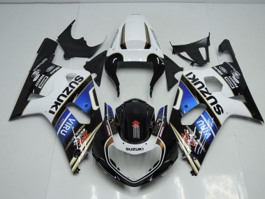 Suzuki GSXR 750 K1 K2 K3 2001-2003 - Preto Branco Azul Viru