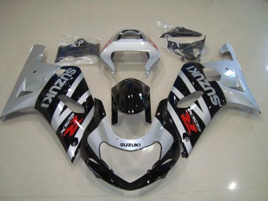 Suzuki GSXR 750 K1 K2 K3 2001-2003 - Preto Prata