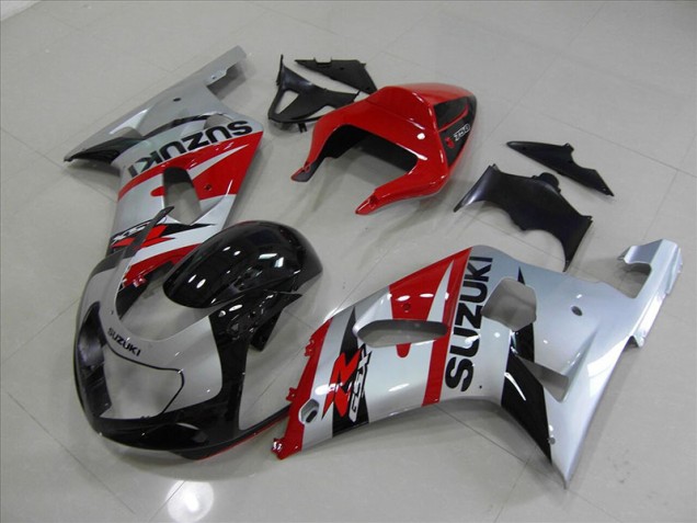 Suzuki GSXR 750 K1 K2 K3 2001-2003 - Preto Vermelho