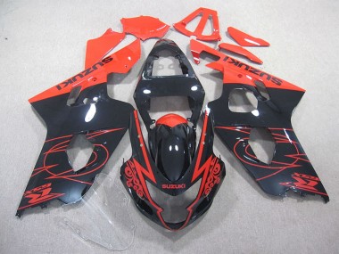 Suzuki GSXR 750 K4 2004-2005 - Vermelho Preto