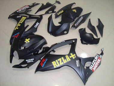 Suzuki GSXR 750 K6 2006-2007 - Preto Amarelo Rizla