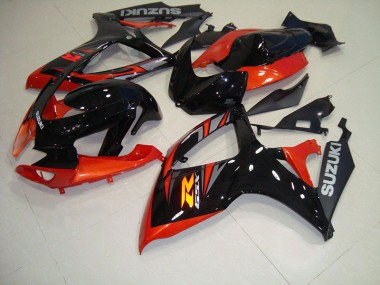 Suzuki GSXR 750 K6 2006-2007 - Preto Vermelho