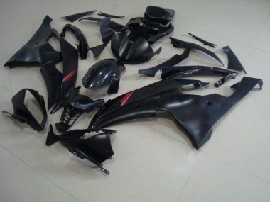 Triumph Daytona 675 Triple 2006-2008 - Preto Fosco Preto Brilhante