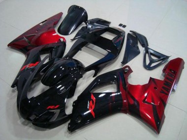 Yamaha R1 1998-1999 - Preto Vermelho
