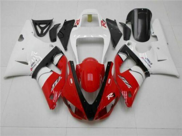 Yamaha R1 1998-1999 - Vermelho Branco Yamaha R1 1998-1999 - Vermelho Branco