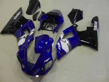Yamaha R1 2000-2001 - Azul Preto Branco