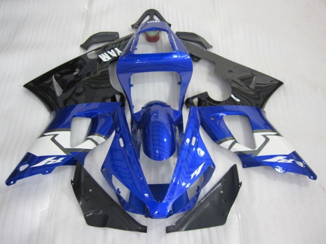 Yamaha R1 2000-2001 - Azul Preto Branco Yamaha R1 2000-2001 - Azul Preto Branco
