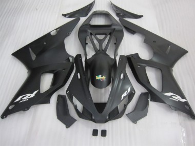 Yamaha R1 2000-2001 - Preto Branco Decalque