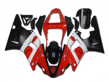 Yamaha R1 2000-2001 - Vermelho Branco Preto