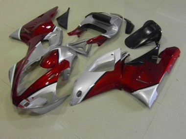 Yamaha R1 2000-2001 - Vermelho & Prata