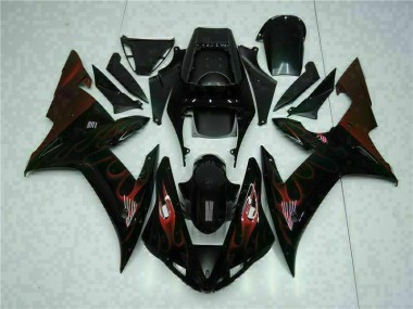 Yamaha R1 2002-2003 - Preto