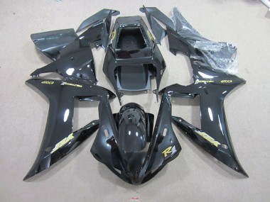 Yamaha R1 2002-2003 - Preto Ouro Decalque