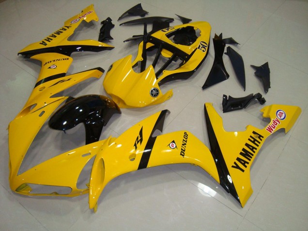 Yamaha R1 2004-2006 - Amarelo Preto Yamaha R1 2004-2006 - Amarelo Preto