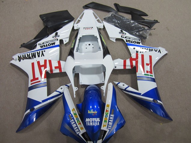 Yamaha R1 2004-2006 - Azul Branco Motul Fiat Yamaha R1 2004-2006 - Azul Branco Motul Fiat