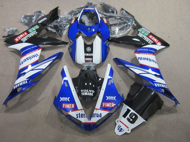 Yamaha R1 2004-2006 - Azul Branco Volvo Sterilgarda 19 Yamaha R1 2004-2006 - Azul Branco Volvo Sterilgarda 19