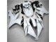 Yamaha R1 2004-2006 - Branco Preto Yamaha R1 2004-2006 - Branco Preto