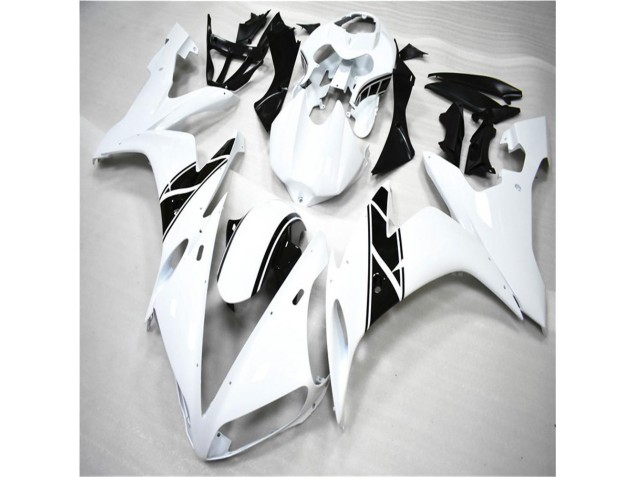 Yamaha R1 2004-2006 - Branco Preto Yamaha R1 2004-2006 - Branco Preto