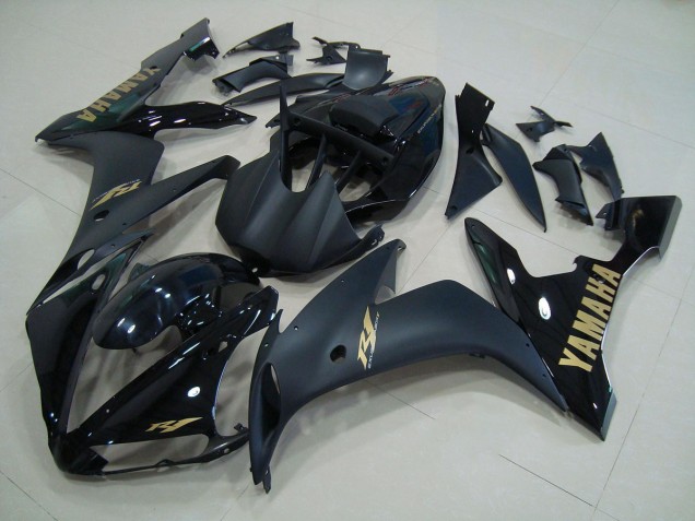 Yamaha R1 2004-2006 - Preto Fosco Ouro