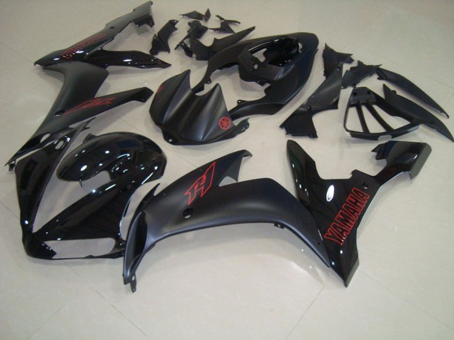 Yamaha R1 2004-2006 - Preto Fosco Vermelho