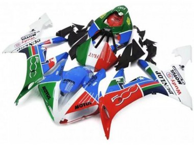 Yamaha R1 2004-2006 - Verde Vermelho Azul Branco