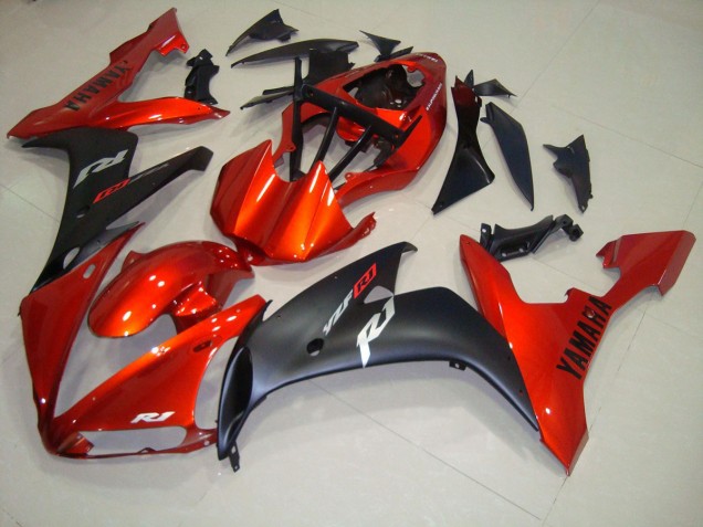 Yamaha R1 2004-2006 - Vermelho Preto Fosco