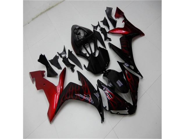 Yamaha R1 2004-2006 - Vermelho Preto