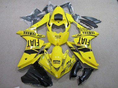 Yamaha R1 2007-2008 - Amarelo Preto Motul Fiat