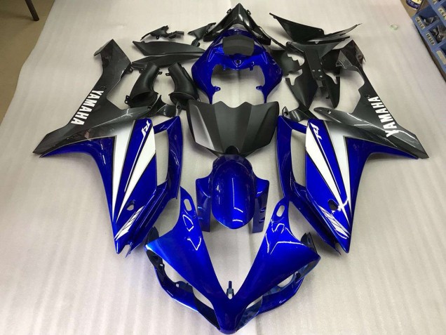 Yamaha R1 2007-2008 - Azul Branco Yamaha R1 2007-2008 - Azul Branco