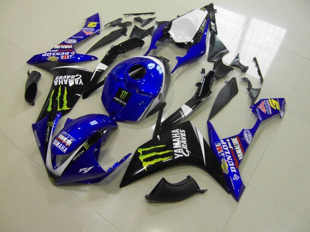 Yamaha R1 2007-2008 - Azul Monster Yamaha R1 2007-2008 - Azul Monster