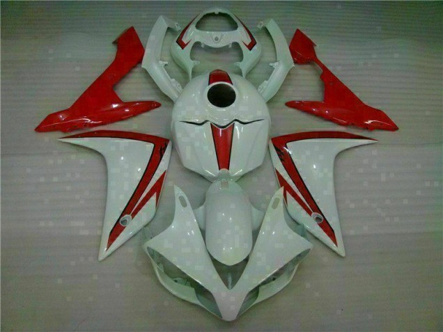 Yamaha R1 2007-2008 - Branco Vermelho Yamaha R1 2007-2008 - Branco Vermelho