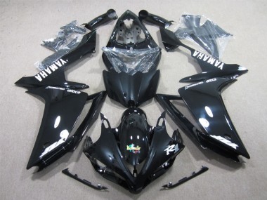 Yamaha R1 2007-2008 - Preto Branco Decalque