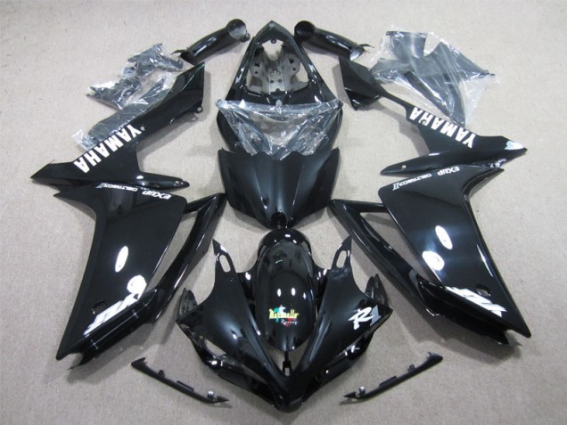 Yamaha R1 2007-2008 - Preto Branco Decalque Yamaha R1 2007-2008 - Preto Branco Decalque