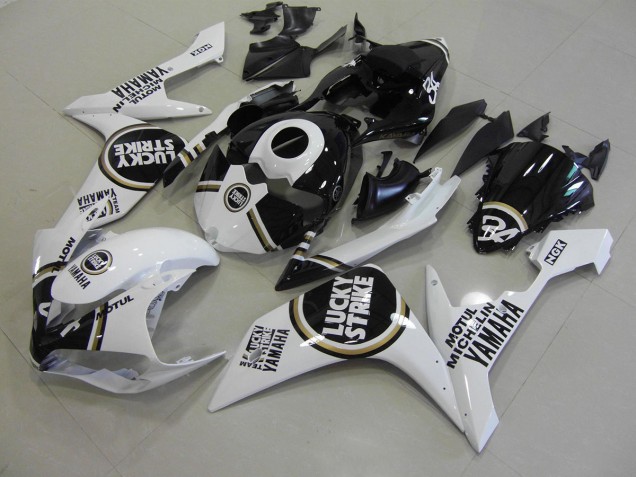 Yamaha R1 2007-2008 - Preto Lucky Strike