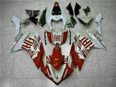Yamaha R1 2007-2008 - Vermelho Branco