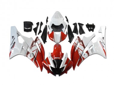 Yamaha R1 2007-2008 - Vermelho Branco