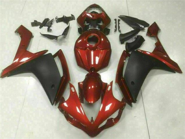 Yamaha R1 2007-2008 - Vermelho Preto Yamaha R1 2007-2008 - Vermelho Preto