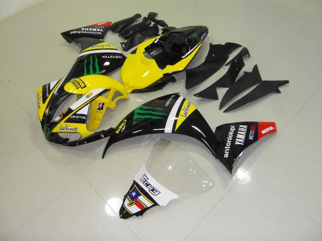 Yamaha R1 2009-2011 - Amarelo Monster