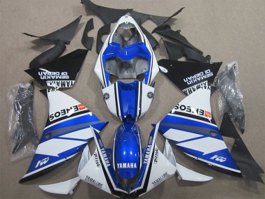 Yamaha R1 2009-2011 - Azul Branco