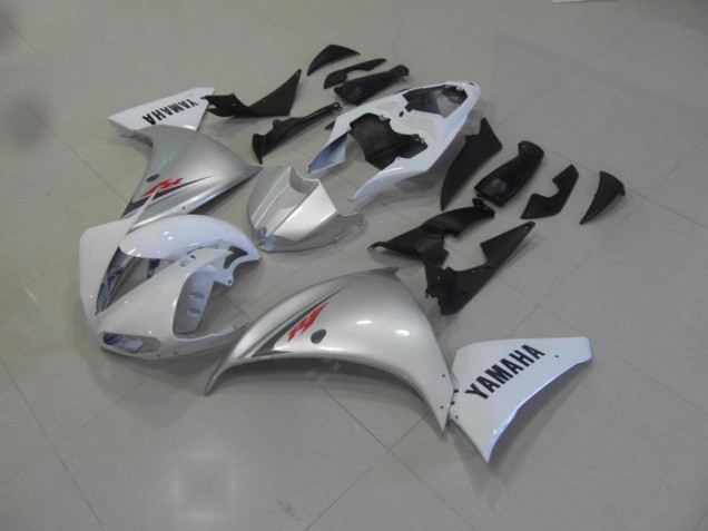 Yamaha R1 2009-2011 - Branco Prata